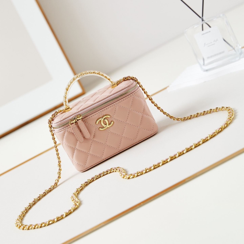 Ch*el cosmetic bags